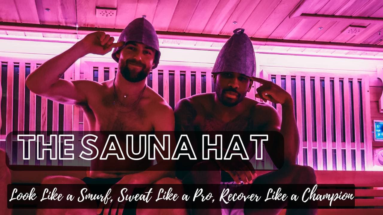 The Sauna Hat: Look Like a Smurf, Sweat Like a Pro, Recover Like a Champion 🔥👒